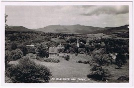 Postcard RPPC Mt Mansfield &amp; Stowe Vermont - £2.78 GBP