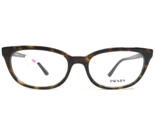 Prada Eyeglasses Frames VPR13V 2AU-1O1 Brown Tortoise Cat Eye Logos 53-1... - $130.68