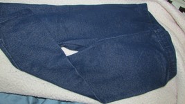 girls blue - look-like denim GARANIMALS pants 12.5&quot; inseam 3T (baby 33) - £2.32 GBP