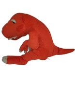 Toys R Us Plush Red Dinosaur Tan Tummy Geoffrey Stuffed Animal 2016 20&quot; - £11.07 GBP