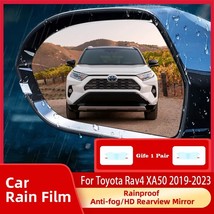 Car Rearview Sides Mirrors Films For  RAV4 RAV 4  Across XA50 2019~2023  View Mi - £40.92 GBP