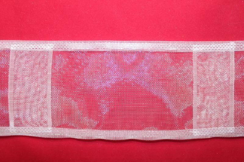 Curtain Rod Ribbon Tape Pocket Rod Transparent High 10cm Furlanis N101 - $2.81