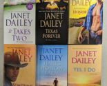 Janet Dailey Something More Texas Forever Honor Yes, I Do It Takes Two x6 - $17.81