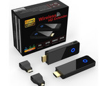 PAKITE Wireless HDMI Transmitter and Receiver Portable Wireless HDMI Ext... - £80.36 GBP