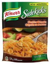 Knorr Sidekicks Cheddar Chipotle Pasta 12 x 124g packages Canadian - $64.35
