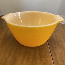Yellow / Gold Fire KIng / Anchor Hocking #9 Serving Bowl - £8.49 GBP