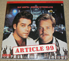 ARTICLE 99 1991 Laser Disc  Ray Liotta, Keifer Sutherland, Lea Thompson  SEALED! - £11.67 GBP