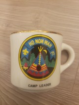 BSA Camp Ho Non Wah 1975 Camp Leader Mug Cup boy scouts of america - $16.98