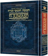 Artscroll Rabbi Sion Levy Edition Hebrew Spanish Chumash Torah Bible Full Size  - £46.87 GBP