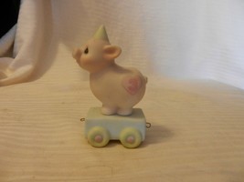 Precious Moments Heaven Bless Your Special Day Pig Original 1985 #15954 Figurine - $19.00