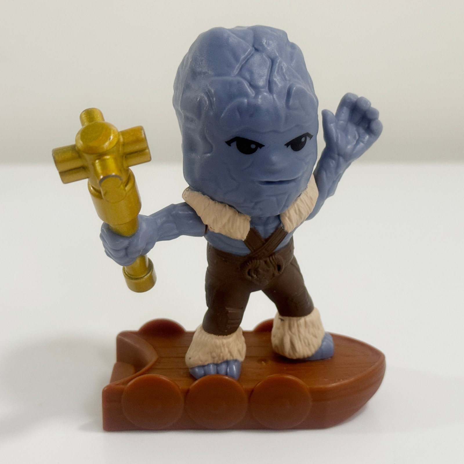 Marvel Studios 2022 Thor Love And Thunder Korg Figurine Mcdonalds Happy ... - $6.92