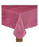 Lintex Cafe Deauville Burgundy II 60x84 Oblong (Rectangle) Vinyl Tablecloth - £25.13 GBP