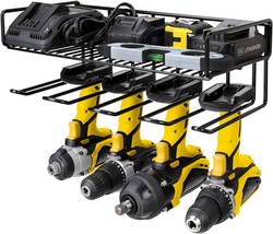 Wellmall Tool Storage Organizer Holder - Wall Mount Style For Power Tool Drill - £39.14 GBP