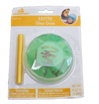 Celebrate Easter Dino Ooze Create a Bubble Green Slime Sensory - $9.61