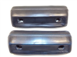 1968 69 70 71 72 Dodge Dart Plymouth Valiant Duster Black Armrest Pair OEM - $112.48