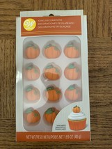 Wilton Icing Decorations “pumpkin”Brand New-SHIPS N 24 HOURS - $17.70