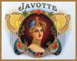 Quality POSTER.Cigar label Javotte Home wall Decoration bar club art print.q708 - £14.24 GBP+