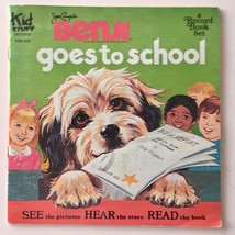 Benji Goes To School 7&#39; Vinyl Record /  Book, KSR 976, 1982 - £14.17 GBP