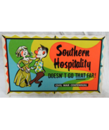 Comic Color Self Stick Postcard Southern Hospitality Civil War Centennia... - £3.90 GBP
