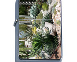 Cactus and Succulents Plants D7 Flip Top Dual Torch Lighter Wind Resistant  - $16.78