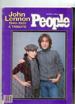 VINTAGE Dec 22 1980 People Magazine John Lennon Memorial Beatles - £15.50 GBP