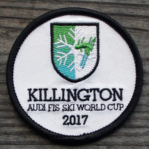 2017 KILLINGTON Audi FIS World Cup Ski Patch Womens MIKAELA SHIFFRIN VT 3&quot; - £19.71 GBP