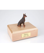 Doberman Red Pet Funeral Cremation Urn Avail in 3 Different Colors &amp; 4 S... - £133.39 GBP+