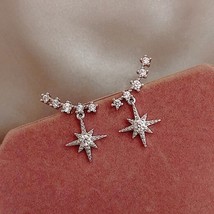 2022 New Arrival Fashion Gold Silver Color Star Earrings for Women Party Gift Je - £14.67 GBP