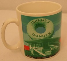 Starbucks Los Angeles 1999 Collector Series Randy's Donuts Coffee Mug 16 oz VTG - $34.95