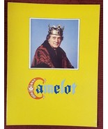 CAMELOT - 1977 ROCK HUDSON / SHERRY MATHIS THEATRE PLAY PROGRAM - MINT M... - €17,11 EUR