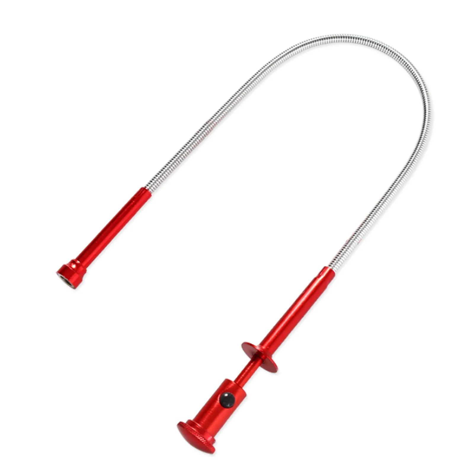 62cm Flexible Pick Up Magnet 4 Claw LED Light Magnetic Long Spring picker Car Re - £84.40 GBP