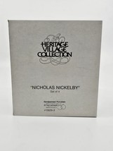 Dept 56 Nicholas Nickleby 5929-3 Figures Christmas Box Dickens Village S... - £14.15 GBP