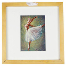 &quot; Ballerine #2 &quot; Par Anthony Sidoni Signée Huile sur Toile 11 &quot; x11 &quot; - $2,148.01