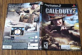 Call Of Duty 2 Big Red One PS2 Artwork Only - £1.54 GBP