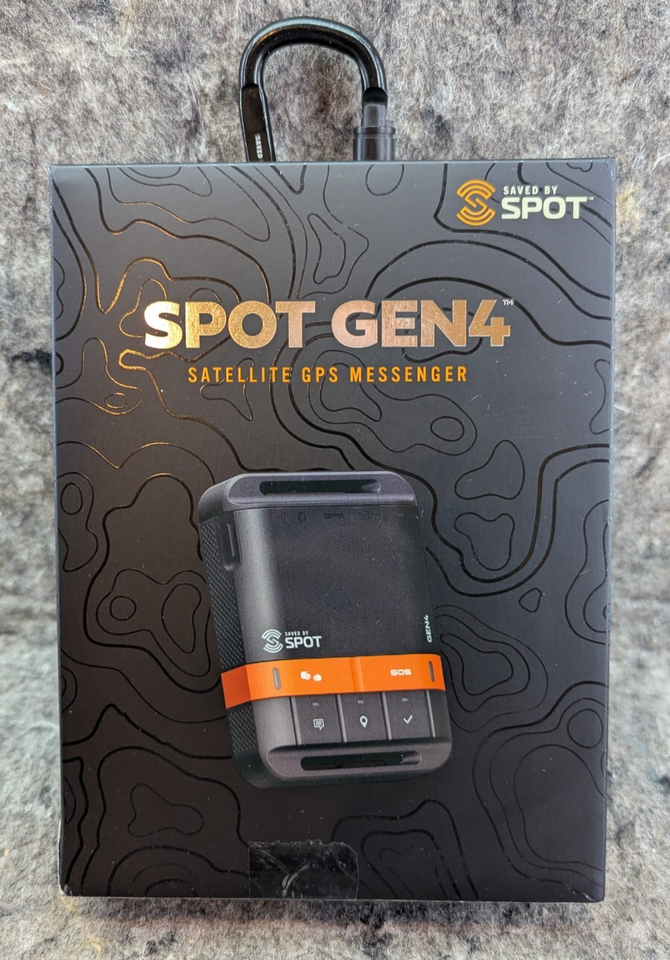 New Spot Gen 4 Satellite GPS Messenger | Handheld Portable GPS Messenger - $87.99