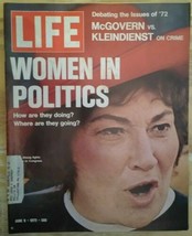 Life Magazine June 9 1972 - McGovern, Women in Politics, The Duke of Windsor - £9.74 GBP