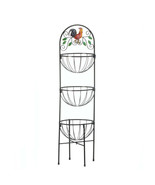 ROOSTER 3-TIER KITCHEN BASKET - $870.97 MXN