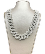 20 inch Miami Cuban Link Chain Necklace for Men and Women - $49.00