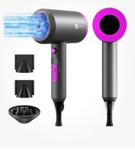 Slopehill Professional Ionic Hair Dryer, Powerful 1800W Fast Drying Type... - $32.00