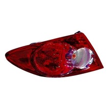 Tail Light Brake Lamp For 2003-05 Mazda 6 Left Side Outer Chrome Red Clear Lens - £113.04 GBP
