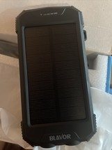 BLAVOR PN-W05 Solar Charger Power Bank 10,000mAh Portable Wireless Charg... - $33.66