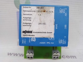 Wago 288-805 Wago Kontakttechnik Gmbh Assy. 165-288 V02 DC to DC Converter - £250.03 GBP