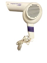 Vintage Supermax By Conair 2-Speed Electric Hot Air Hair Blow Dryer - $297.74 MXN