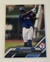 Rangers Team SET of 10 Card 2024 MLB Topps NOW Road 2 Opening Day & 89/99 Garcia - $186.99