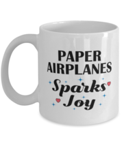 Funny Paper Airplanes Mug - My Hobbies Sparks Joy - 11 oz Coffee Cup For Hobby  - £11.72 GBP