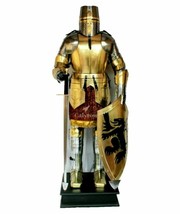 Medieval Knight Suit Of Armor Crusade Full Body Templar armor Wearable suit - £1,071.78 GBP