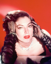 Ava Gardner Striking Red Background Color 8x10 Photo (20x25 cm approx) - £7.62 GBP