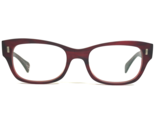 Oliver Peoples Eyeglasses Frames OV5174 1131 Wacks Matte Burgundy Horn 5... - £145.98 GBP