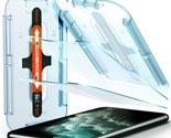 Spigen Tempered Glass Screen Protector [GlasTR EZ FIT] designed for iPho... - £23.94 GBP