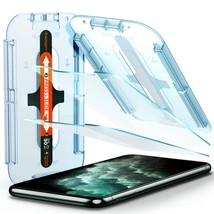 Spigen Tempered Glass Screen Protector [GlasTR EZ FIT] designed for iPho... - $29.99